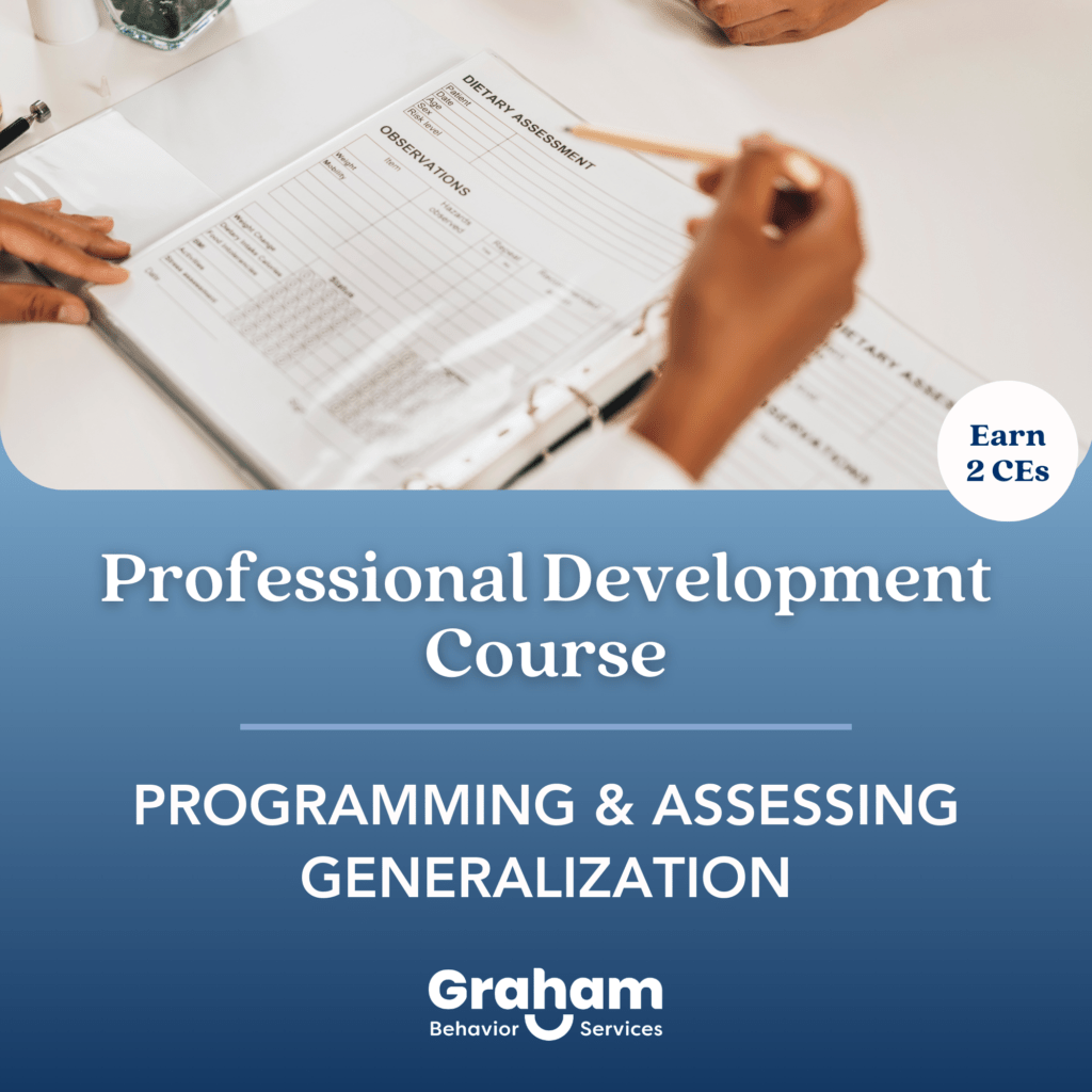 Programming & Assessing Generalization